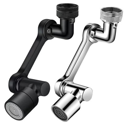 Multifunction Mechanical Arm Faucet Extender Rotatable Sink Tap Adapter Joint - Silver V528-FAUCET-EXTENDER-SILVER-161513