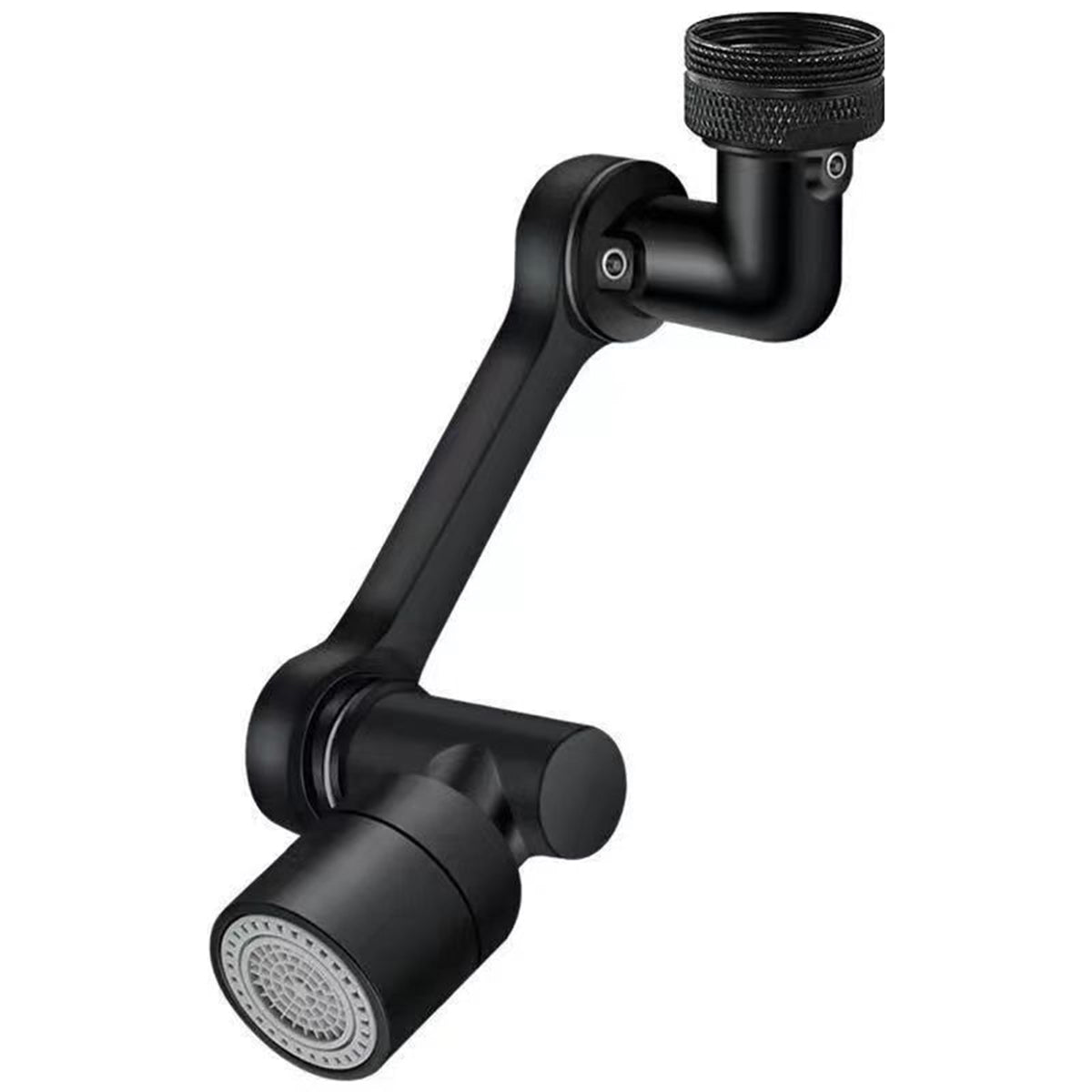 Multifunction Mechanical Arm Faucet Extender Rotatable Sink Tap Adapter Joint - Silver V528-FAUCET-EXTENDER-SILVER-161513