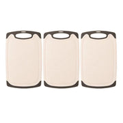 3PCS Wheat Straw Cutting Board Kitchen Chopping Board for Vegetables Meat Fruit V528-FDA-BEIGE-3PCS-711607
