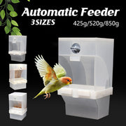 1 pc Automatic Bird Feeder Bird Feeder Cage Accessories Automatic Feed Cage - 520g