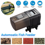 Automatic Fish Feeder Intelligent Timing Aquarium Large Capacity Food Dispenser V528-FEEDER-773017