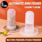 Automatic Bird Feeder Chicken Pigeon Parrot Drinker Water Dispenser Feeder V528-FEEDER-DRINKER-884814