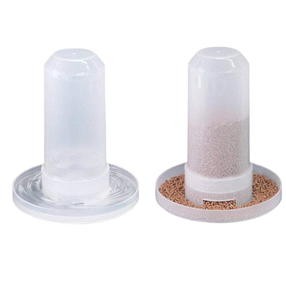 Automatic Bird Feeder Chicken Pigeon Parrot Drinker Water Dispenser Feeder V528-FEEDER-DRINKER-884814