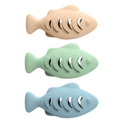Interactive Cat Toys Fish Leaky Food Dispenser Fun Pet Play Chew Toy Durable - Green V528-FEEDER-GREEN-324140