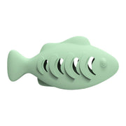 Interactive Cat Toys Fish Leaky Food Dispenser Fun Pet Play Chew Toy Durable - Green V528-FEEDER-GREEN-324140
