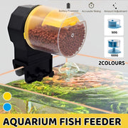 Intelligent Automatic Fish Feeder for Aquarium Large Capacity Timing Feeder - Yellow V528-FEEDER-YELLOW-744880