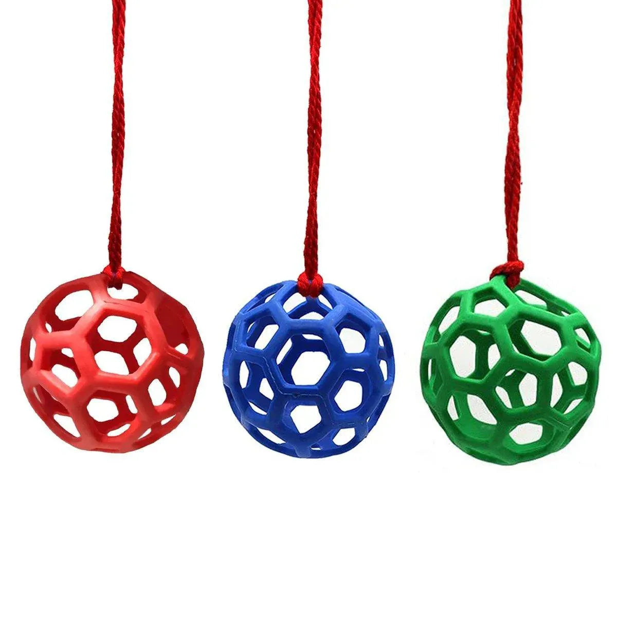 Hanging Hay Feeders Stable Feed Polo Feeding Balls Toy for Horses and Livestock - Green V528-FEEDING-BALL-GREEN-896682