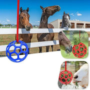 Hanging Hay Feeders Stable Feed Polo Feeding Balls Toy for Horses and Livestock - Red V528-FEEDING-BALL-RED-237799