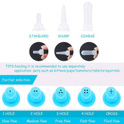 Puppy Kitten Feeding Bottle Set Pet Dog Cat Bady Nursing Water Milk Feeder 60ML V528-FEEDING-BOTTLE-7-896155
