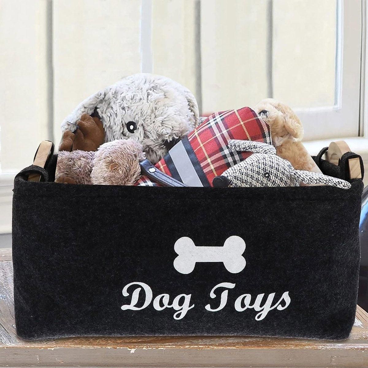Large Felt Storage Basket for Dog Toys Dirty Clothes Sundries Home Organizer V528-FELT-STORAGE-227859