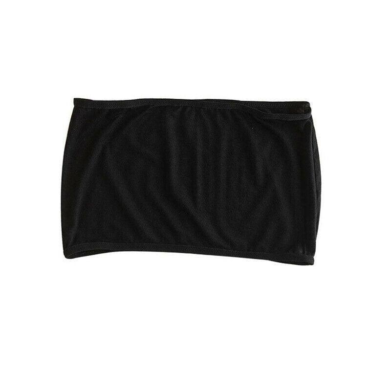 Female Strapless Boob Tube Top Bandeau Bra Modal Ladies Modal Stomacher Wrapped - Black V528-FEMALESTRAPLESS-BLACK-667344