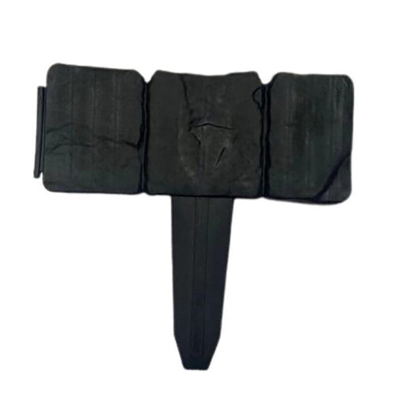20pcs Garden Fence Edging Plastic Lawn Border for Outdoor Yard Flower Bed - Black V528-FENCE-20PCS-BLACK-825740