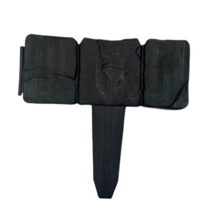 20pcs Garden Fence Edging Plastic Lawn Border for Outdoor Yard Flower Bed - Black V528-FENCE-20PCS-BLACK-825740