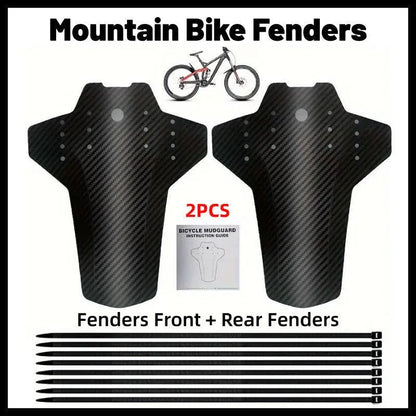 2pcs Mountain Bike Fenders Cycling Mudguard Bike Accessories MTB Road Cycling V528-FENDER-2PCS-273546