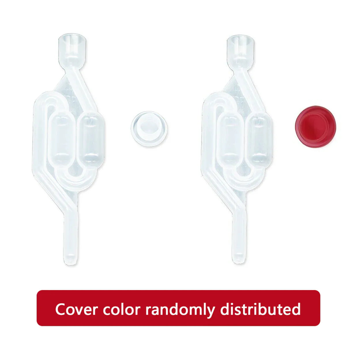 2Pcs Fermenter Airlock S Bubble Type Air Lock Home Brew Beer Wine V528-FERMENTERAIRLOCK-786130