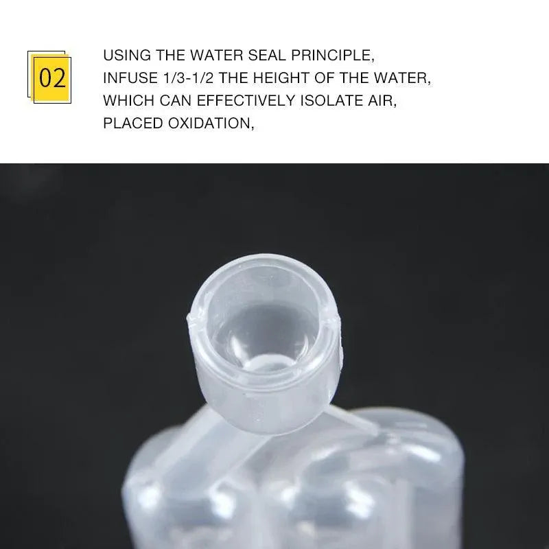 2Pcs Fermenter Airlock S Bubble Type Air Lock Home Brew Beer Wine V528-FERMENTERAIRLOCK-786130