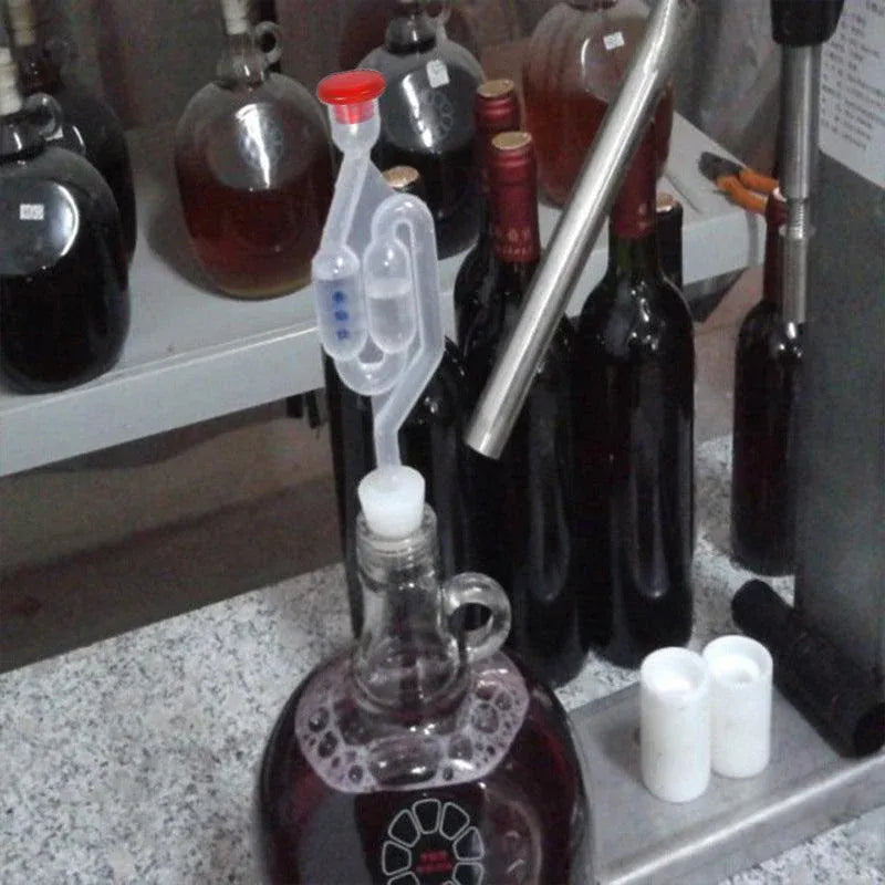 2Pcs Fermenter Airlock S Bubble Type Air Lock Home Brew Beer Wine V528-FERMENTERAIRLOCK-786130