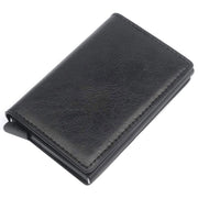 RFID Blocking Leather Card Wallet with Money Clip for Men Credit Holder - Yellow V528-FERRULE-YELLOW-656565