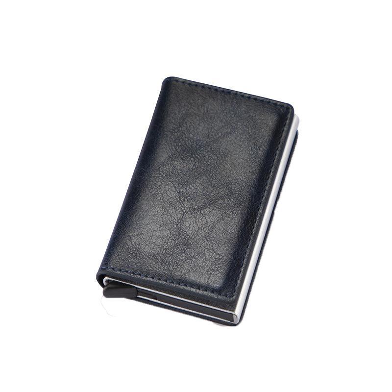 RFID Blocking Leather Card Wallet with Money Clip for Men Credit Holder - Yellow V528-FERRULE-YELLOW-656565
