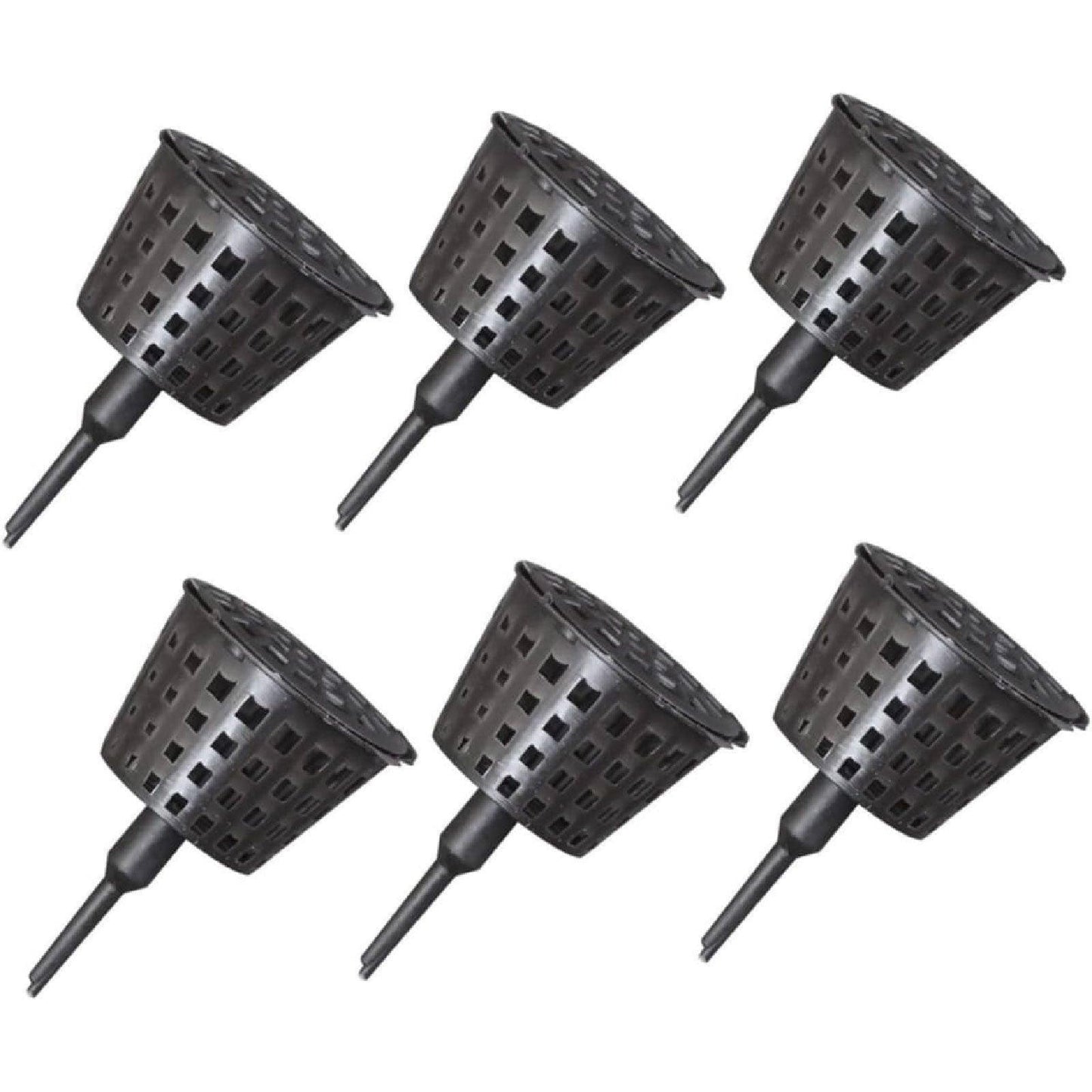 100x Plastic Fertilizer Baskets with Lid Balcony Gardening Tools Bonsai Supplies V528-FERTILISER-BASKET-100PCS-513409