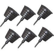 100x Plastic Fertilizer Baskets with Lid Balcony Gardening Tools Bonsai Supplies V528-FERTILISER-BASKET-100PCS-513409