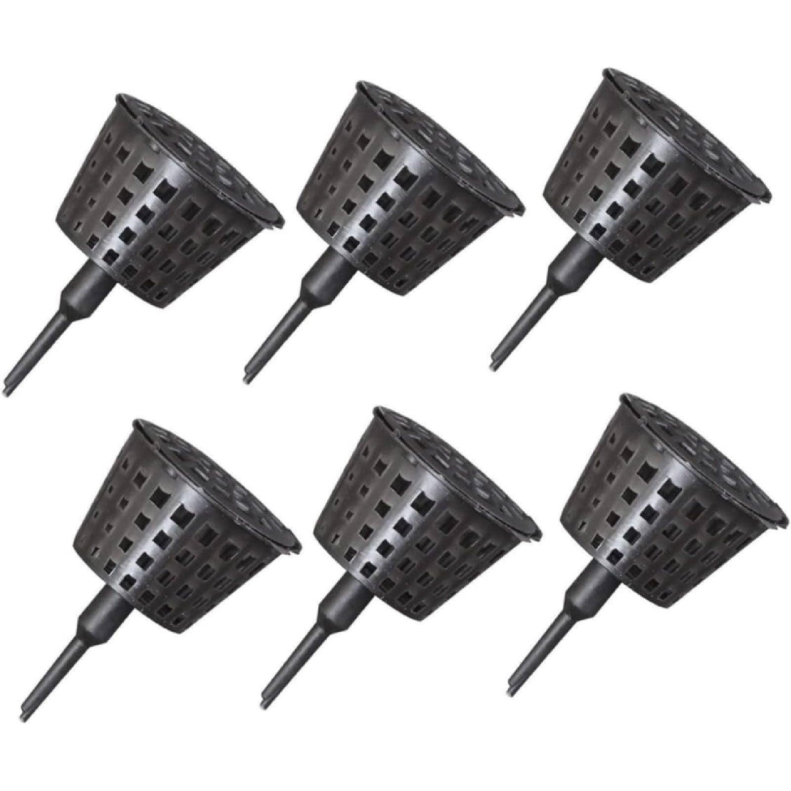 100x Plastic Fertilizer Baskets with Lid Balcony Gardening Tools Bonsai Supplies V528-FERTILISER-BASKET-100PCS-513409