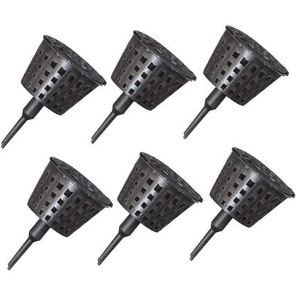 100x Plastic Fertilizer Baskets with Lid Balcony Gardening Tools Bonsai Supplies V528-FERTILISER-BASKET-100PCS-513409