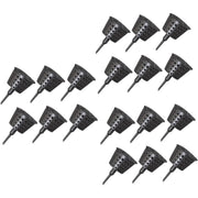 100x Plastic Fertilizer Baskets with Lid Balcony Gardening Tools Bonsai Supplies V528-FERTILISER-BASKET-100PCS-513409