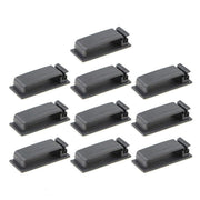 Adhesive Cable Clips Management Clamp Wire Organiser Rectangle Tidy Desk Holder V528-FIEDWIRECLIP-20PCS-87518
