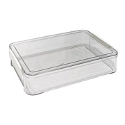 Large Capacity A4 File Storage Box Transparent Plastic Document Organizer Case - Small V528-FILE-BOX-SMALL-268040