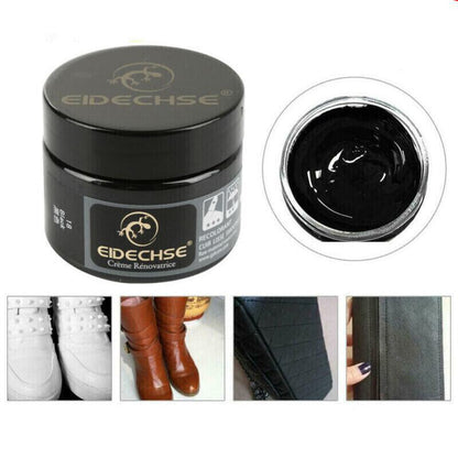 Advanced Leather Repair Gel Kit Filler For Sofa Auto Interior Scratch Rips Holes For Minor Breakage Repairs - V528-FILLERRESTORE-BLACK-517452