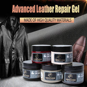 Advanced Leather Repair Gel Kit Filler For Sofa Auto Interior Scratch Rips Holes For Minor Breakage Repairs - V528-FILLERRESTORE-RED-202308
