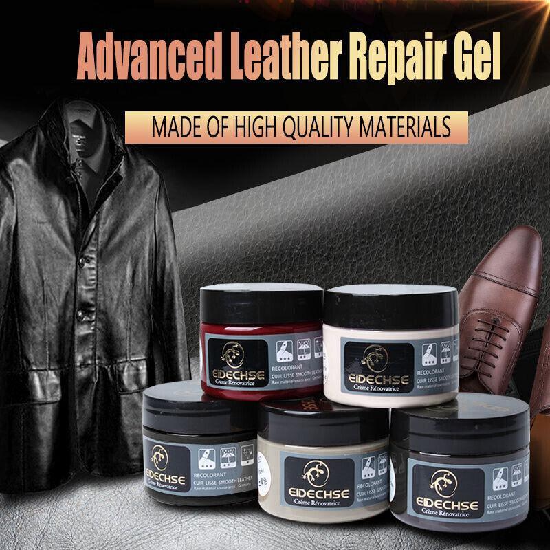 Advanced Leather Repair Gel Kit Filler For Sofa Auto Interior Scratch Rips Holes For Minor Breakage Repairs - V528-FILLERRESTORE-RED-202308