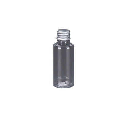 50/100pcs Clear Plastic Bottles with Aluminum Caps Liquid Dispenser Containers - 30ml-100pcs V528-FILLING-BOTTLE-30ML-100PCS-349305