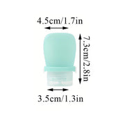 4pcs Travel Storage Bottles Set Refillable Silicone for Shampoo Lotion Cosmetics V528-FILLING-BOTTLE-4PCS-30ML-123616