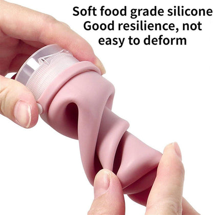 4pcs Travel Storage Bottles Set Refillable Silicone for Shampoo Lotion Cosmetics V528-FILLING-BOTTLE-4PCS-30ML-123616