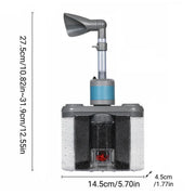 Aquarium Six in One Filter Reverse Air Lift Suction Aeration Wave Maker System V528-FILTER-230588