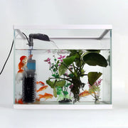 Aquarium Six in One Filter Reverse Air Lift Suction Aeration Wave Maker System V528-FILTER-230588