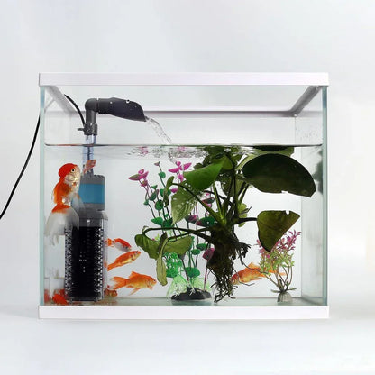 Aquarium Six in One Filter Reverse Air Lift Suction Aeration Wave Maker System V528-FILTER-230588