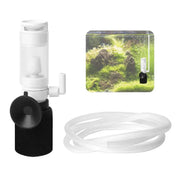 Compact Mini Aquarium Filter 3 in 1 Water Filter Aerator for Fish Tanks Quiet V528-FILTER-2PCS-458008