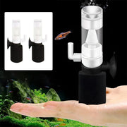 Compact Mini Aquarium Filter 3 in 1 Water Filter Aerator for Fish Tanks Quiet V528-FILTER-2PCS-458008