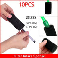 10Pcs Aquarium Filter Intake Sponges Fry Saver Protection - 10PCS Large(8*4CM) V528-FILTER-8CM-10PCS-69155