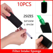 10Pcs Aquarium Filter Intake Sponges Fry Saver Protection - 10PCS Large(8*4CM) V528-FILTER-8CM-10PCS-69155
