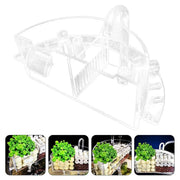 Round Fish Tank Filter Box Aquarium Trickle Box Small External Top Quiet Water Purification Three-in-One V528-FILTER-BOX-S-812358