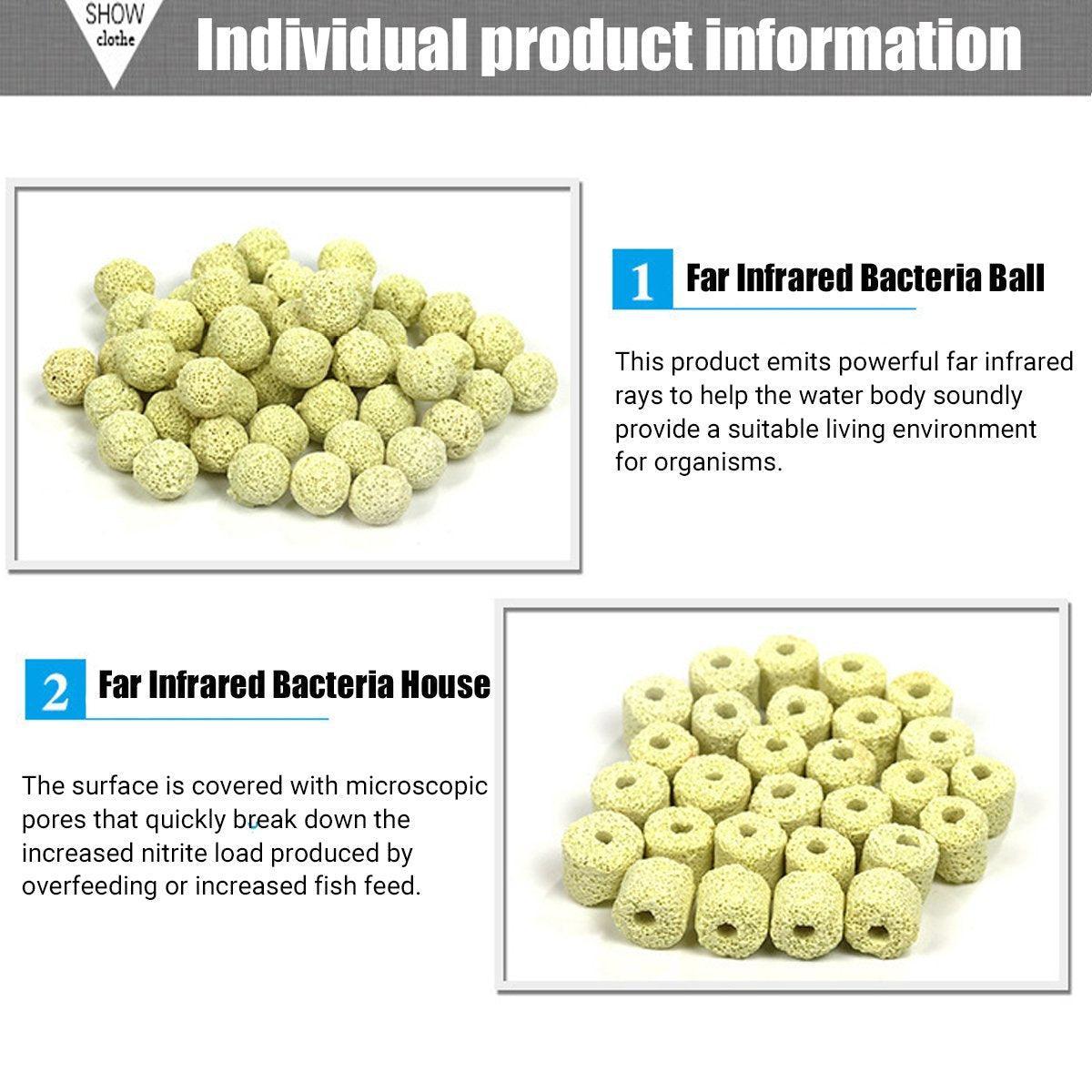 500g Fish Tank Water Filter Media Aquarium Filtration Material Sponge Pad - Activated Carbon V528-FILTER-HXT-500G-318001