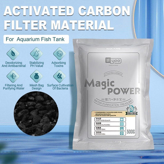 Premium Aquarium Filter Media Activated Carbon Water Filtration for Fish Tanks V528-FILTER-MATERIAL-128645