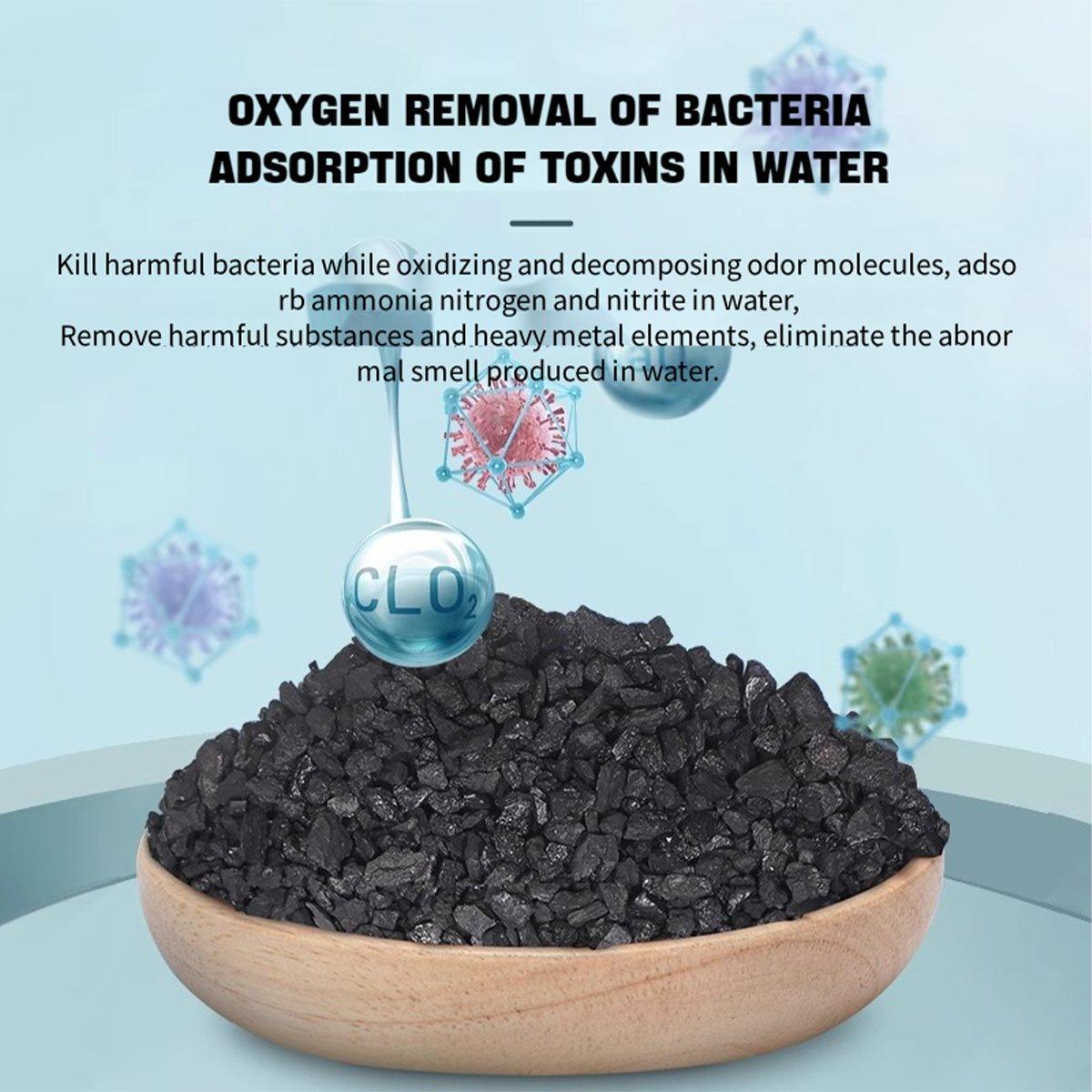 Premium Aquarium Filter Media Activated Carbon Water Filtration for Fish Tanks V528-FILTER-MATERIAL-128645