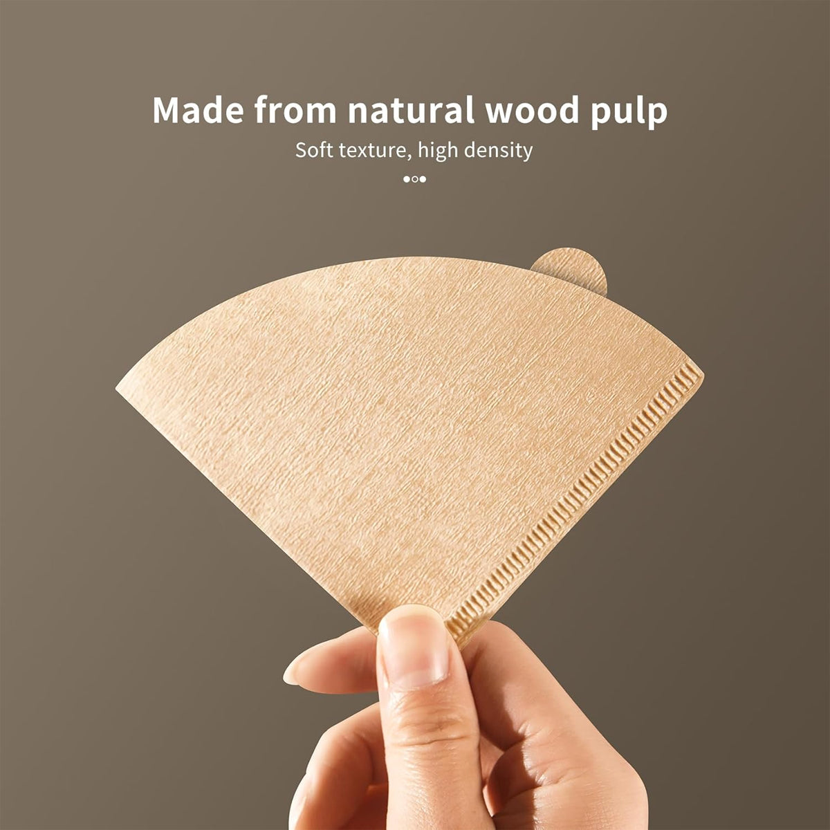 100PCS Coffee Filter Paper Drip Cone Funnel Handmade Filters for Coffee Machine - V02-100PCS V528-FILTER-PAPER-V02-100PCS-204814
