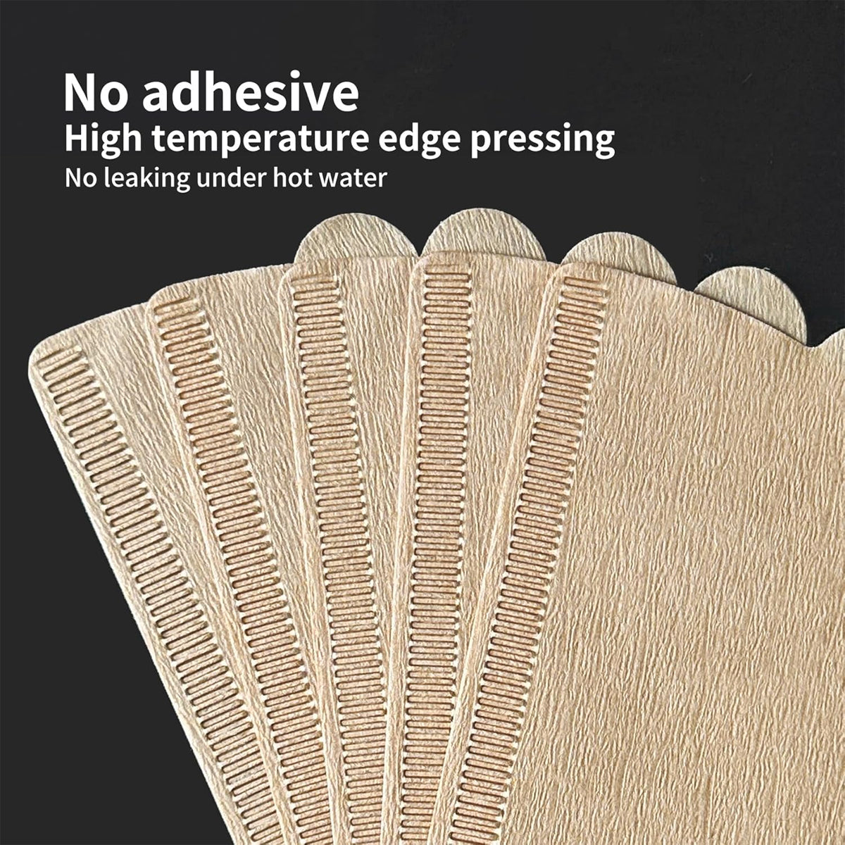 100PCS Coffee Filter Paper Drip Cone Funnel Handmade Filters for Coffee Machine - V02-100PCS V528-FILTER-PAPER-V02-100PCS-204814