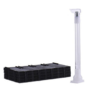 Aquarium Undergravel Filtration System 16pcs Set Underwater Fish Tank Filter Kit V528-FILTER-PLATE-16PCS-692626
